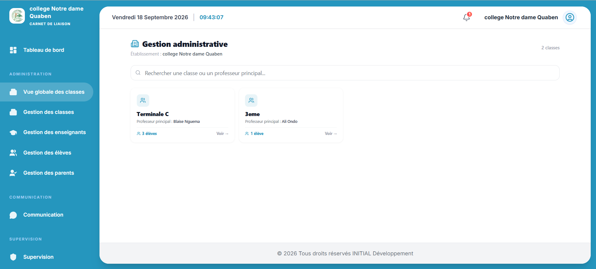 Gestion administrative